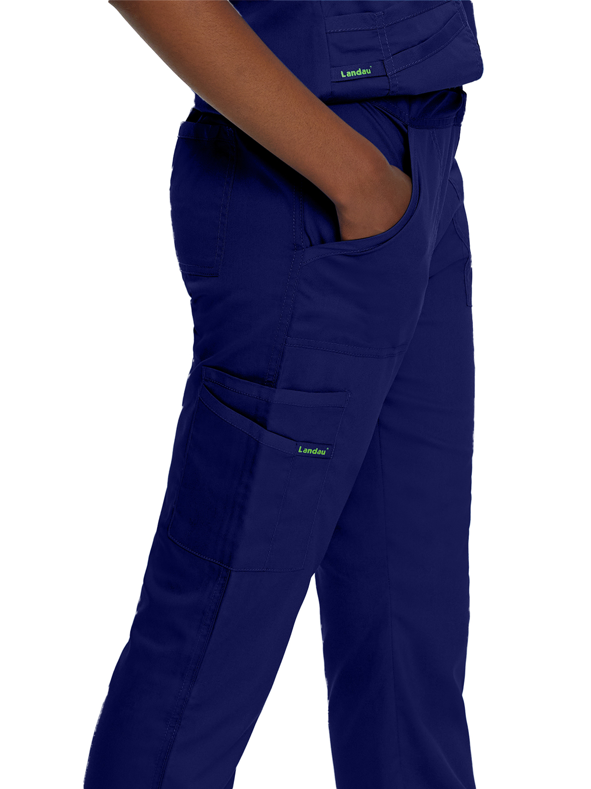 Landau - ProFlex - Women's Five-Pocket Straight Leg Cargo Pant 27