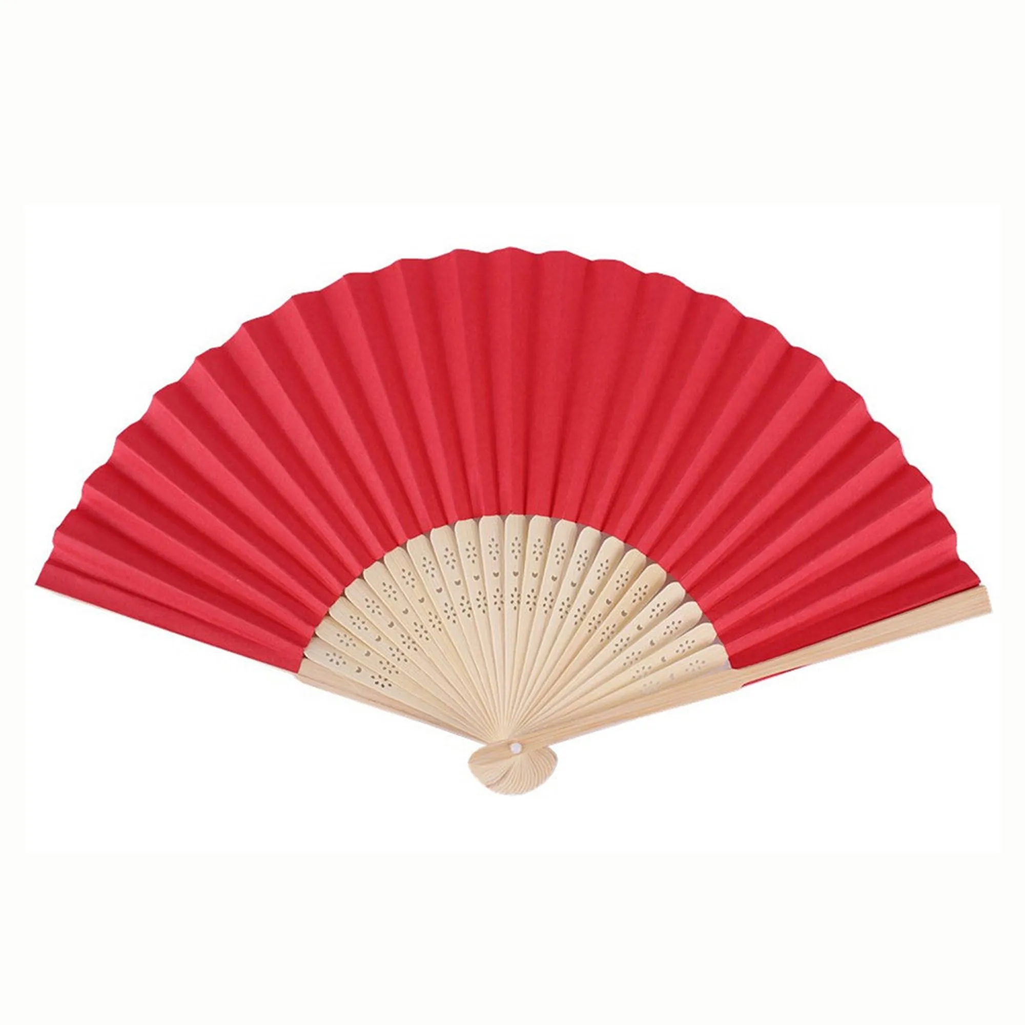 Bamboo Folding Paper Fan 5