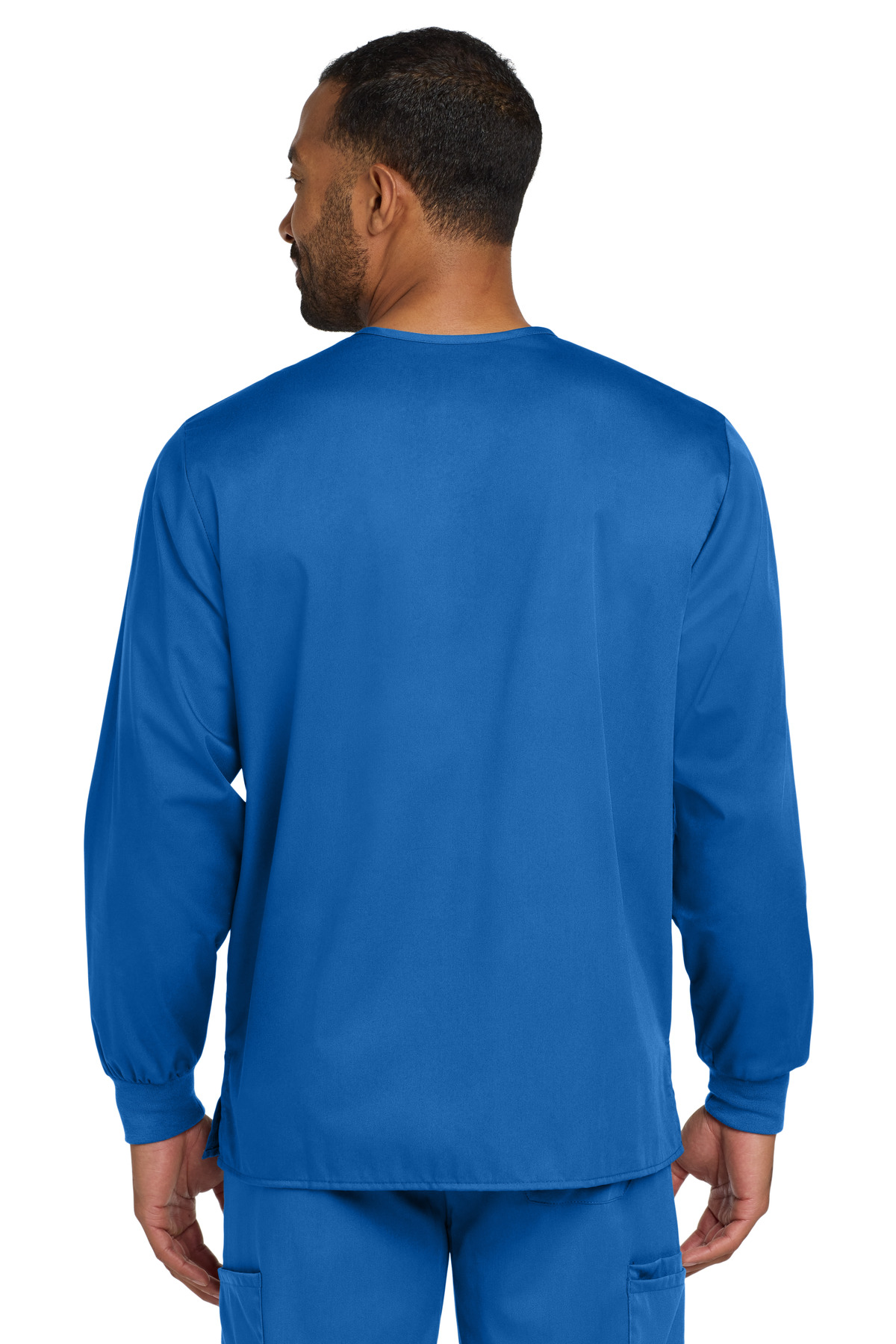 Wink® Unisex WorkFlex Snap-Front Scrub Jacket 3
