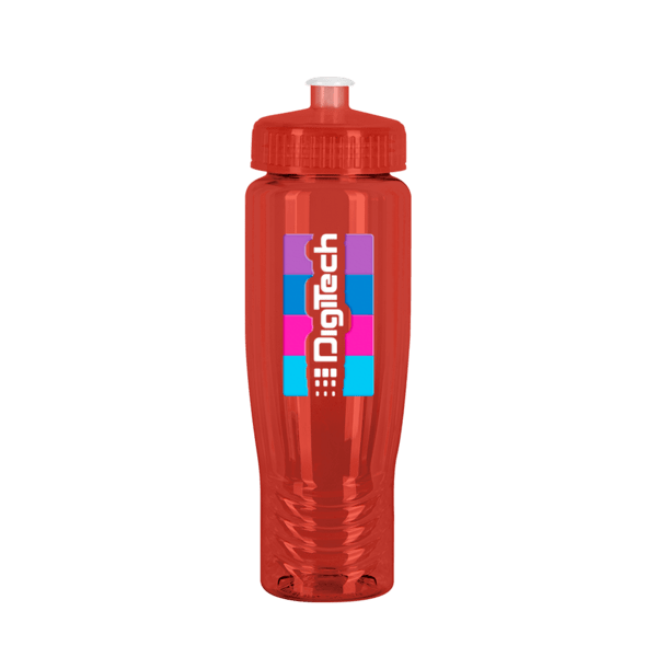 SAHARA 28 oz. Eco-Polyclear™ Sports Bottle with Push/Pull Lid 53