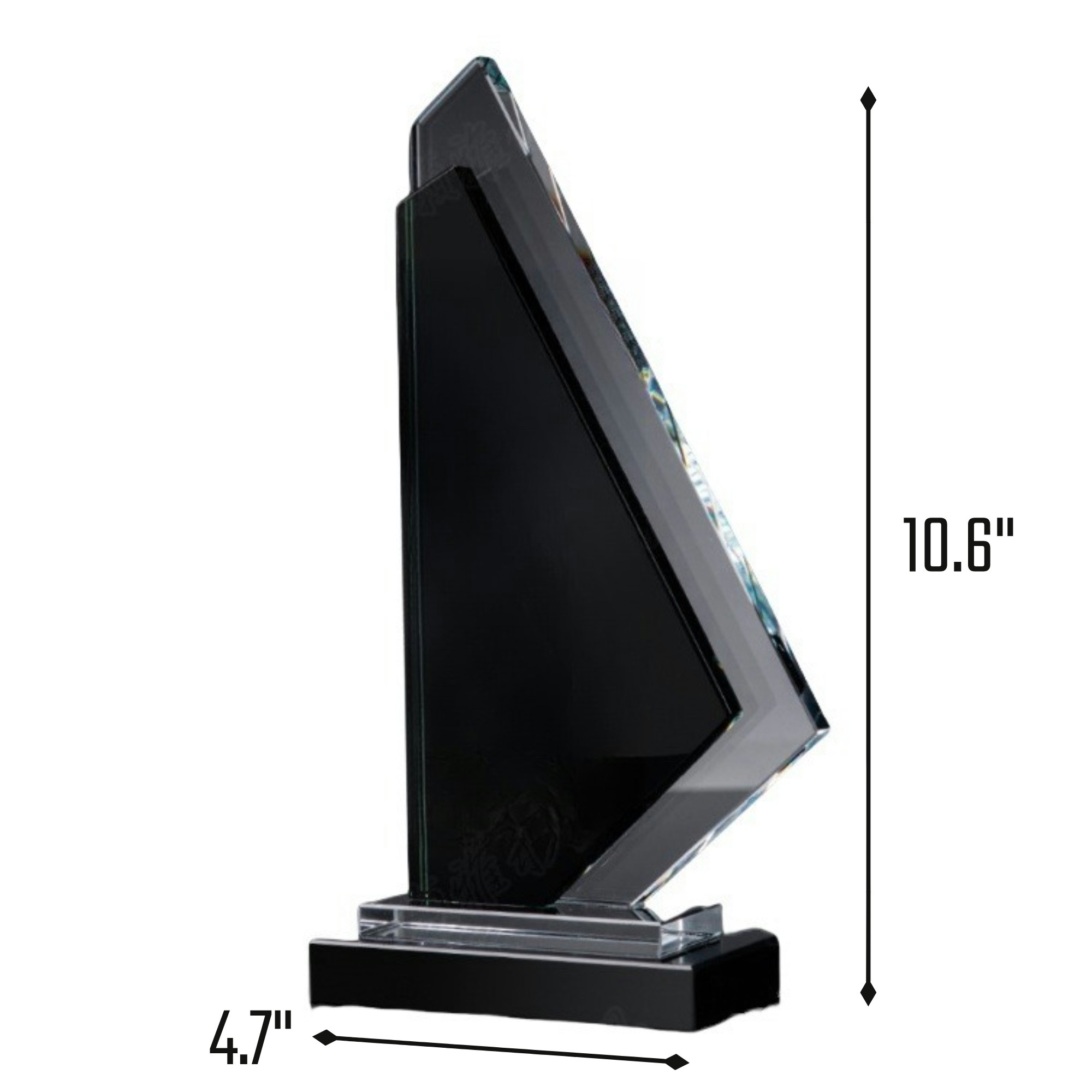 Crystal Sailboat Award Trophy 3