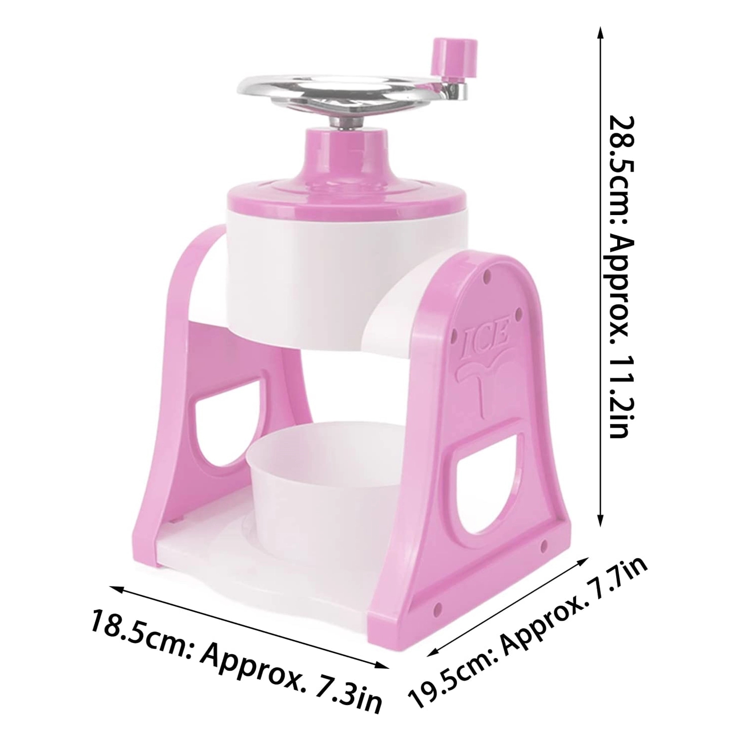Hand Crank Shaved Ice Machine 6