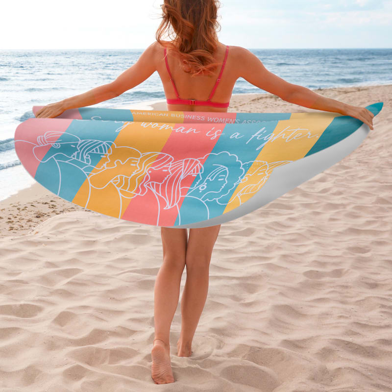 Full Color Economy Beach Towel - 30 X 60 Inch 11