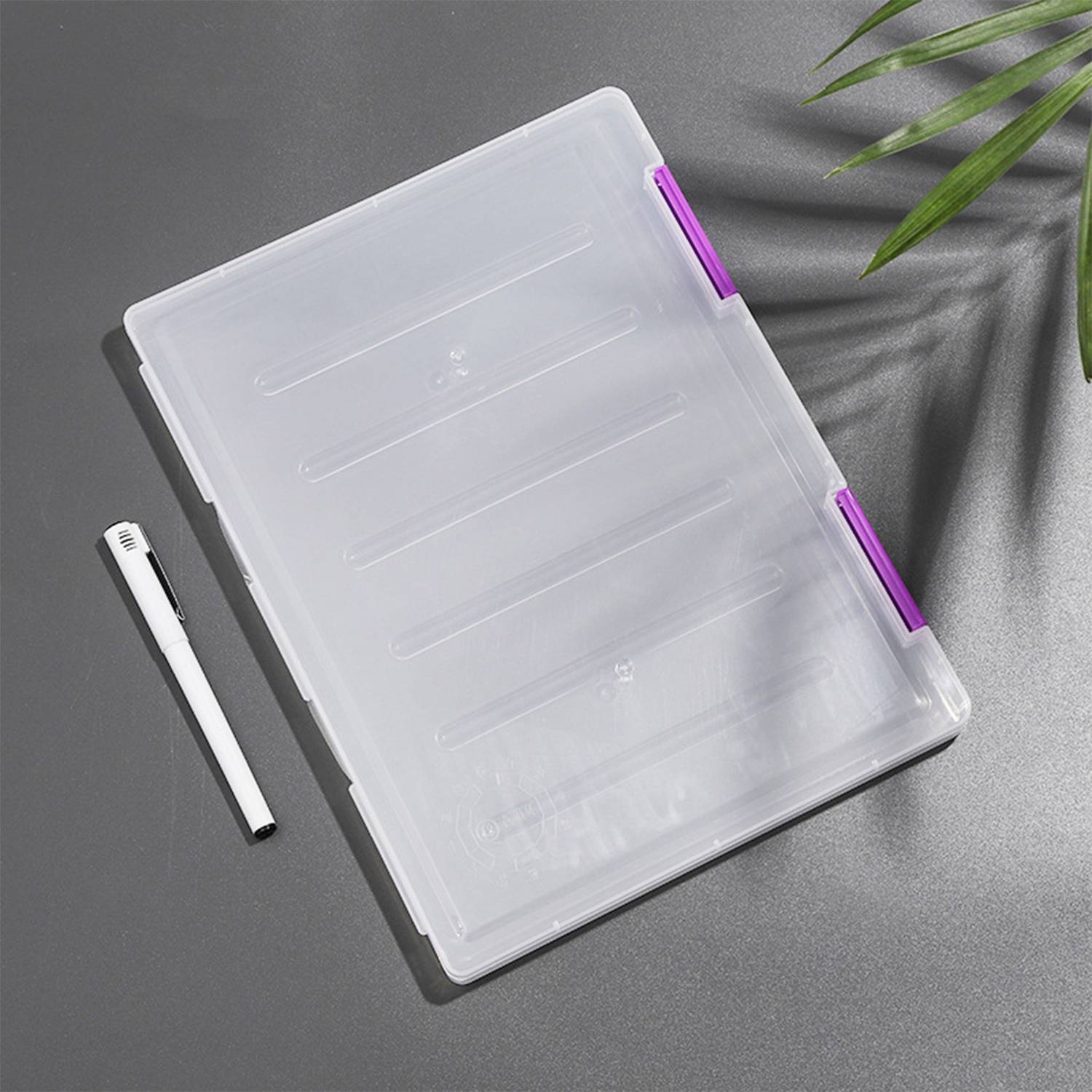 Snap Lock PP Document Organizer Box 9