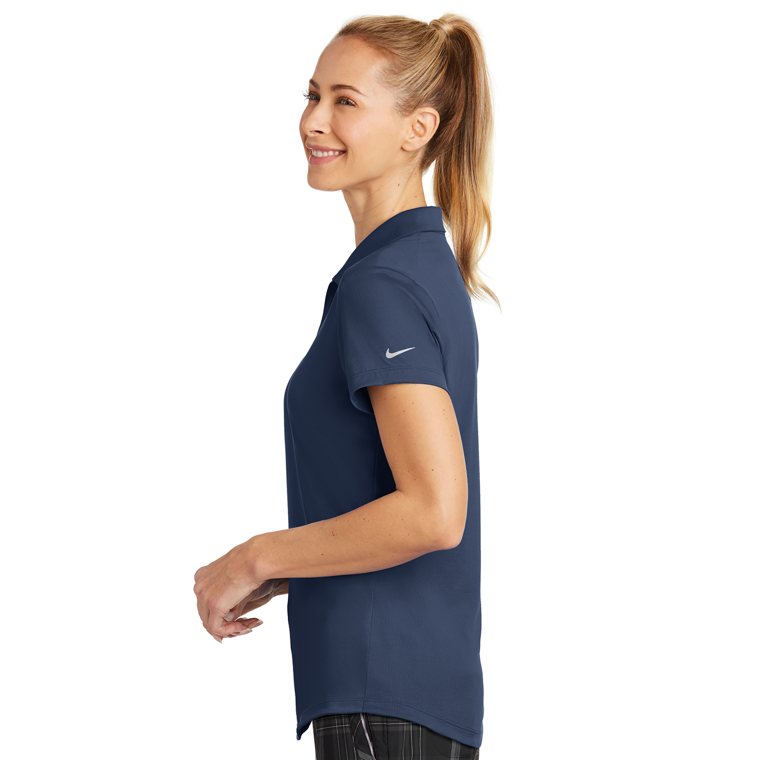 Nike Ladies Dri-FIT Legacy Polo w/ Screen Print 4.2 oz Shirt 7