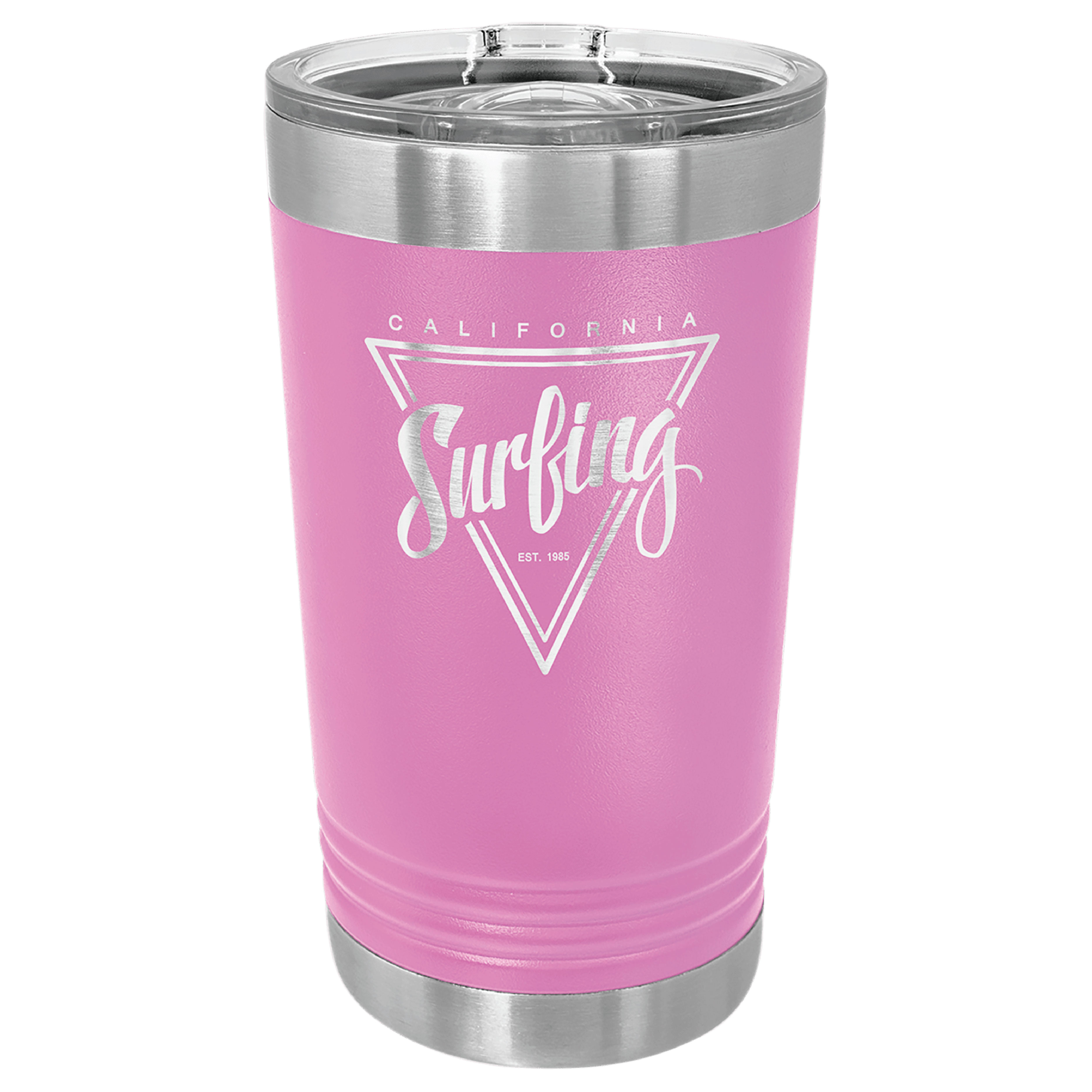 Polar Camel 16oz Stainless Steel Pint w/ Sliding Lid 13