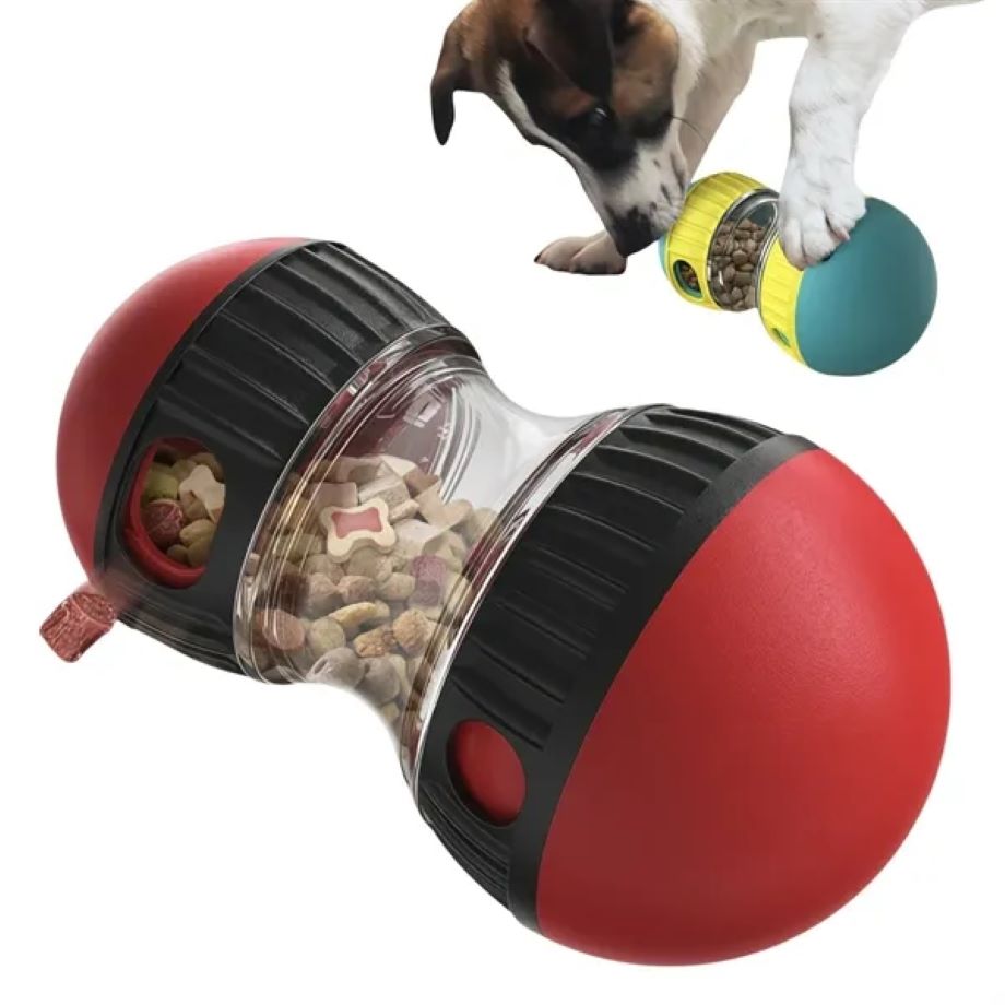 Smart Dog Puzzle Feeder Toy With Adjustable Food Dispenser 2