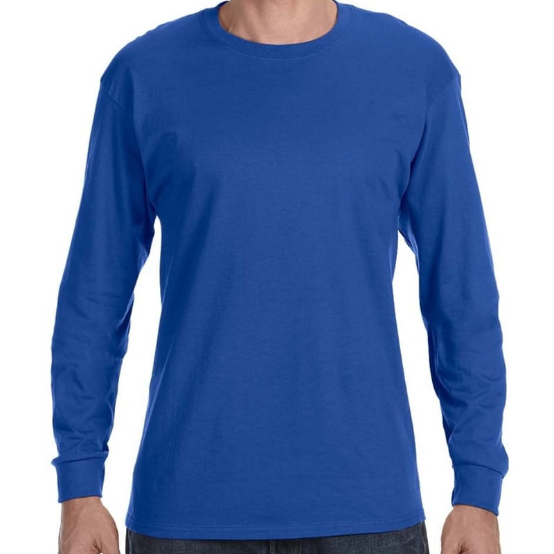 Jerzees 5.6 Oz., 50/50 Heavyweight Blend™ Long-Sleeve T-Sh 5