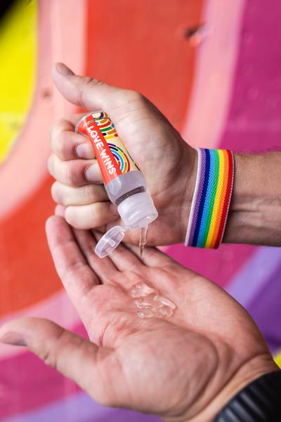 1 oz. Clear Sanitizer in Round Bottle 3
