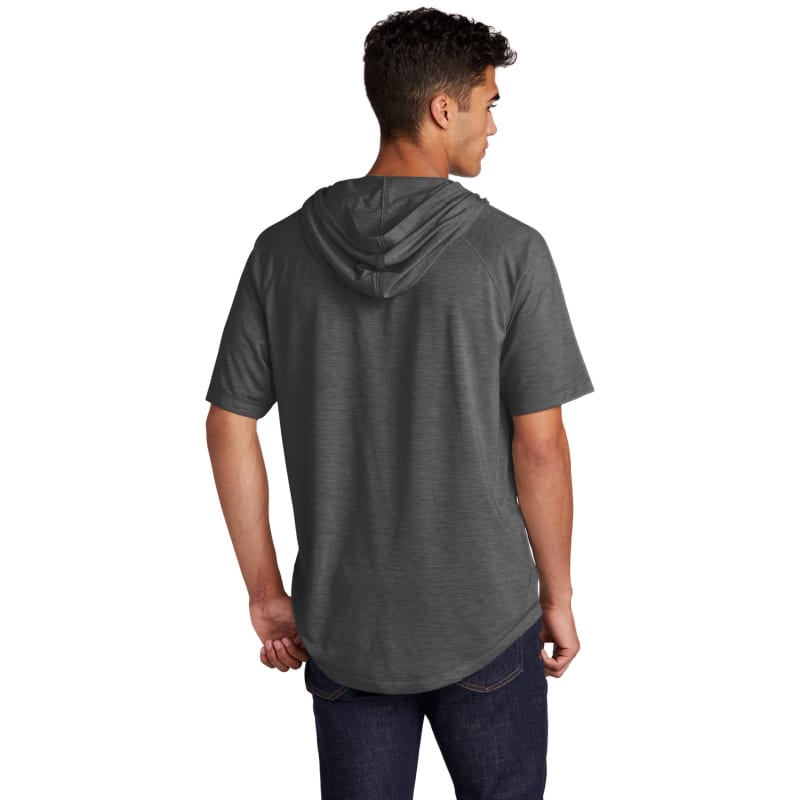 Sport-Tek PosiCharge Tri-Blend Wicking Short Sleeve Hoodie., custom hoodie or sweatshirt with logo imprint 18
