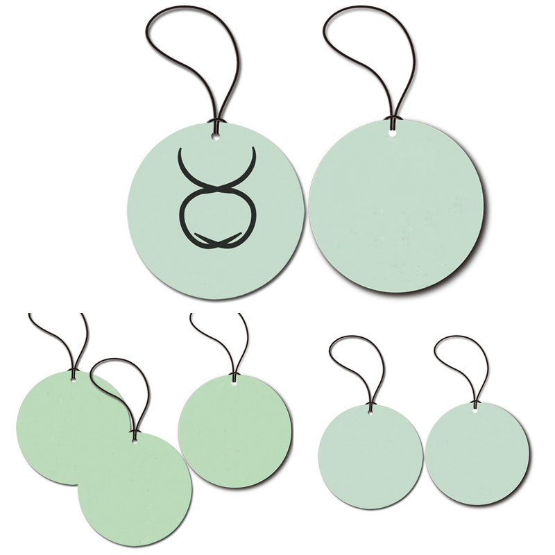 Custom Shaped Paper Hanging Air Freshener 2
