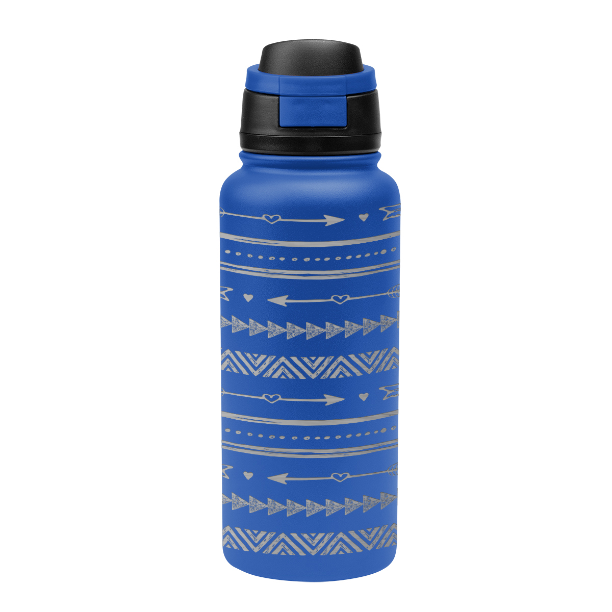 32 Oz. Full Laser Pop Sip Recycled Stainless Steel Bottle, custom water bottle with logo imprint 15
