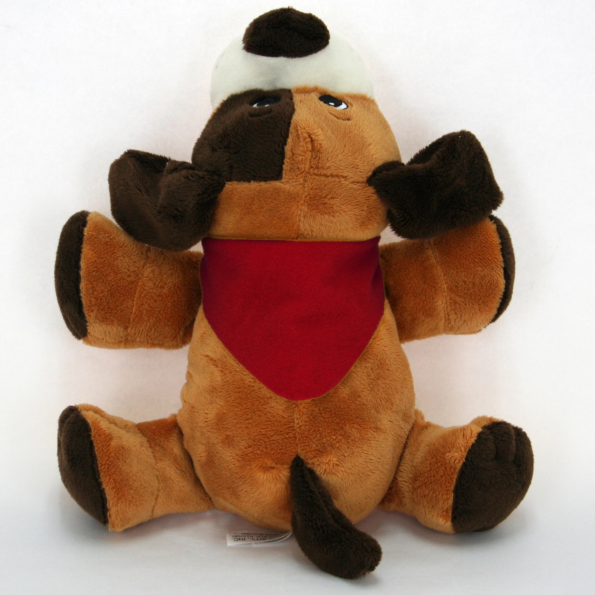 9" Laying Down Dog - Brown 12