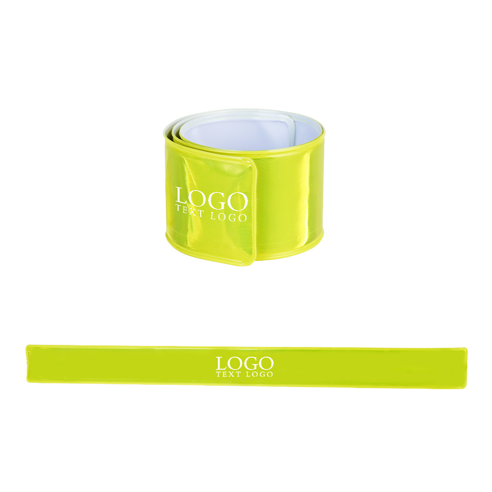 8.66"PVC Outdoor Reflective Slap Bracelets 7