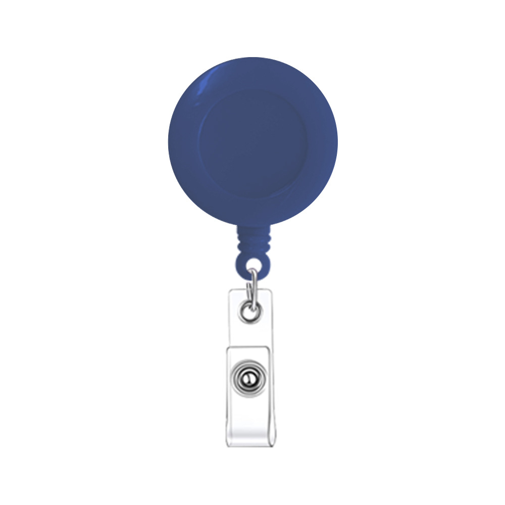 Round Retractable Badge Holder W/ Clip 6