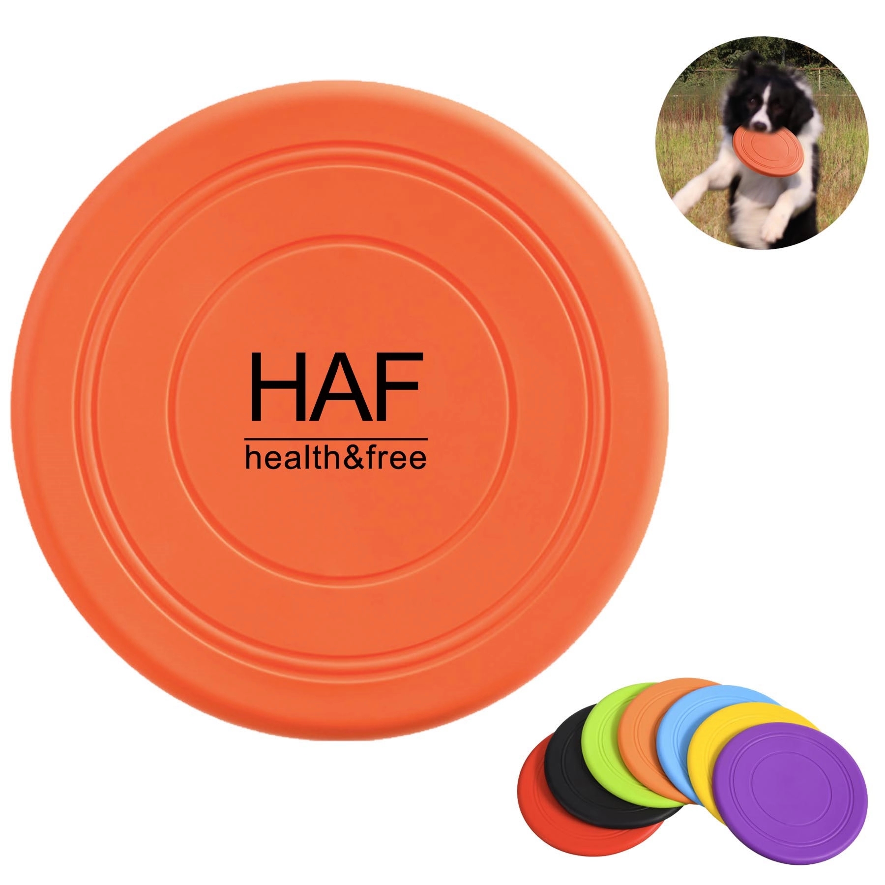 Dog Flying Disc Durable Toy 6