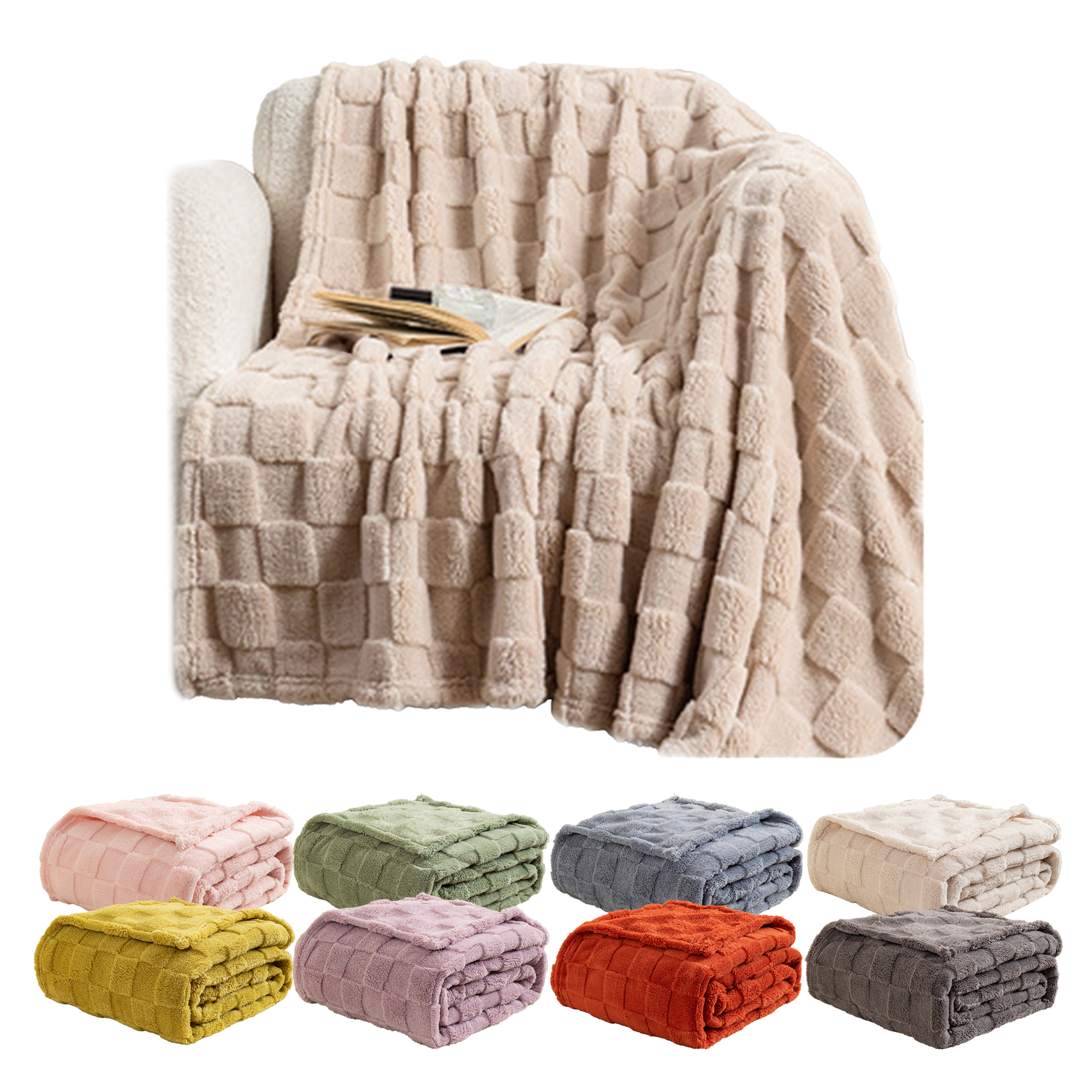 Soft Fleece Throw Blanket 3