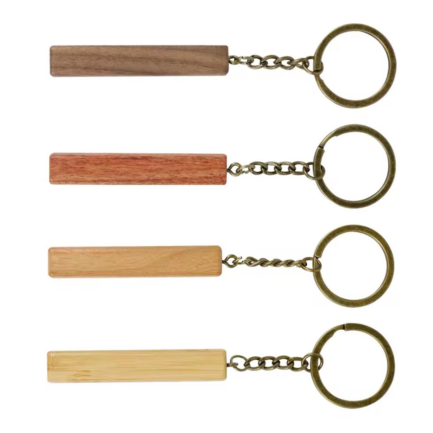 Wooden Stick Keychain 2