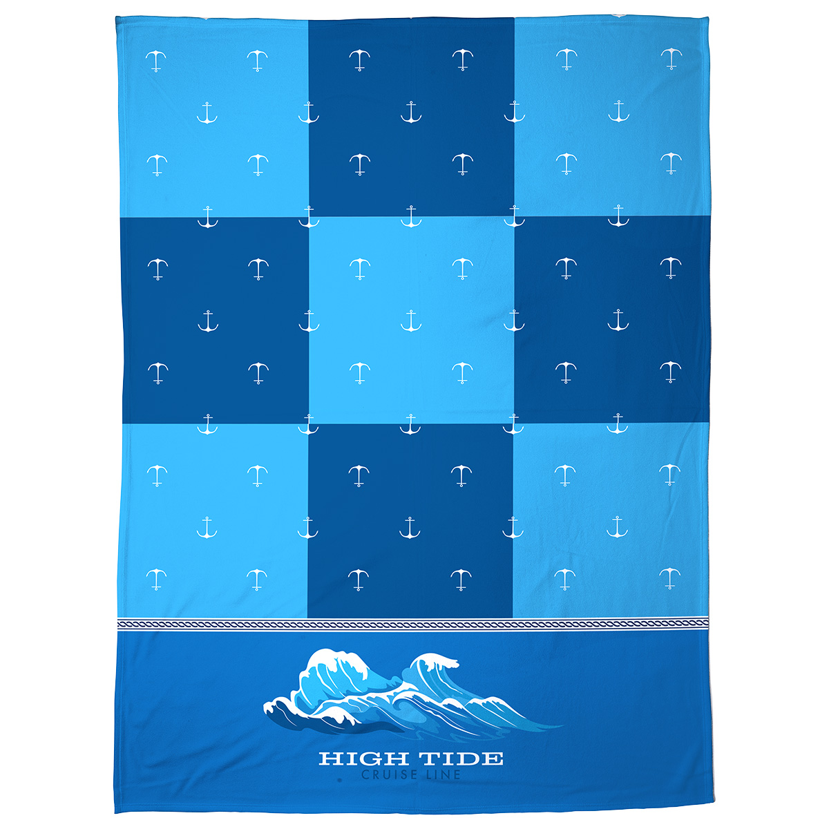 Light-Weight Brushed Fleece Blanket 60" x 80" 300GSM - Full Color 6