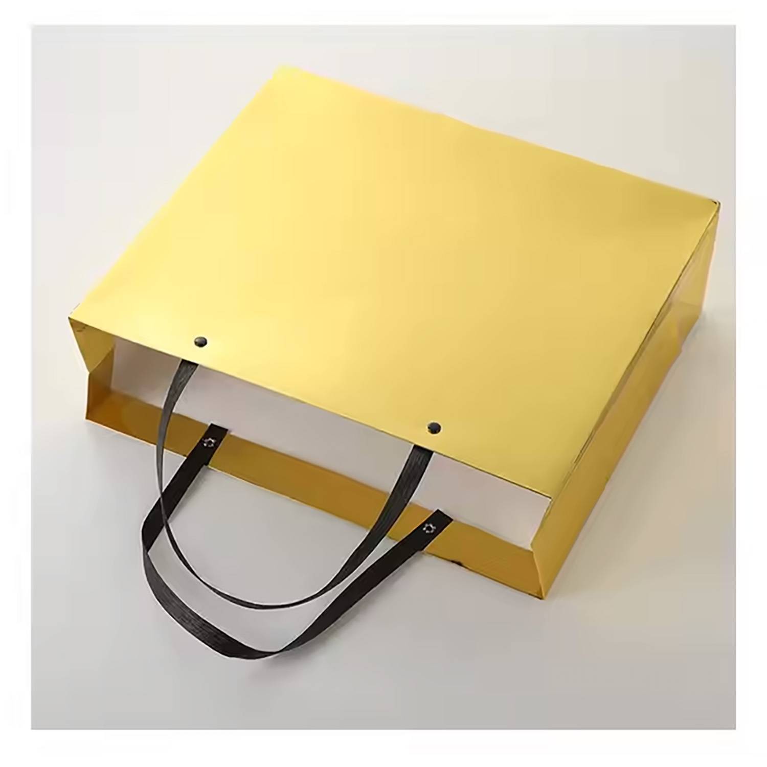 Metallic Shiny Paper Tote Bag 5