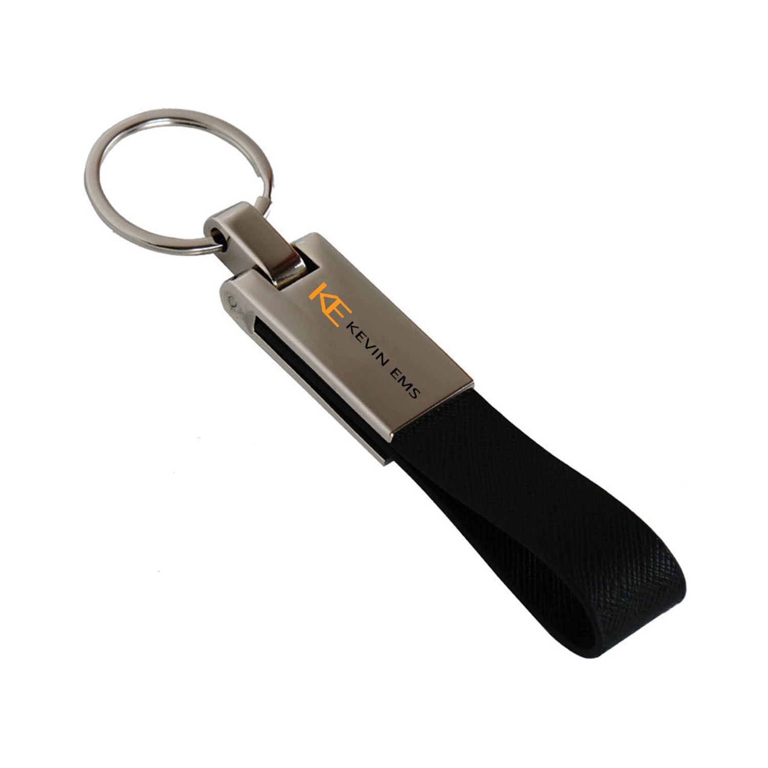 Zinc Alloy Leather Key Ring 1