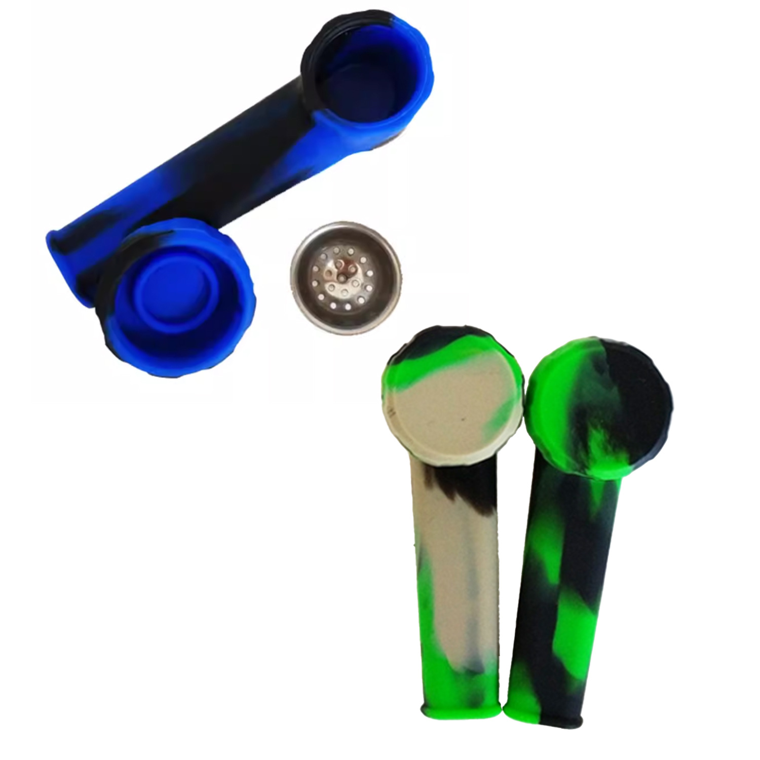Silicone Smoking Tobacco Pipe 5
