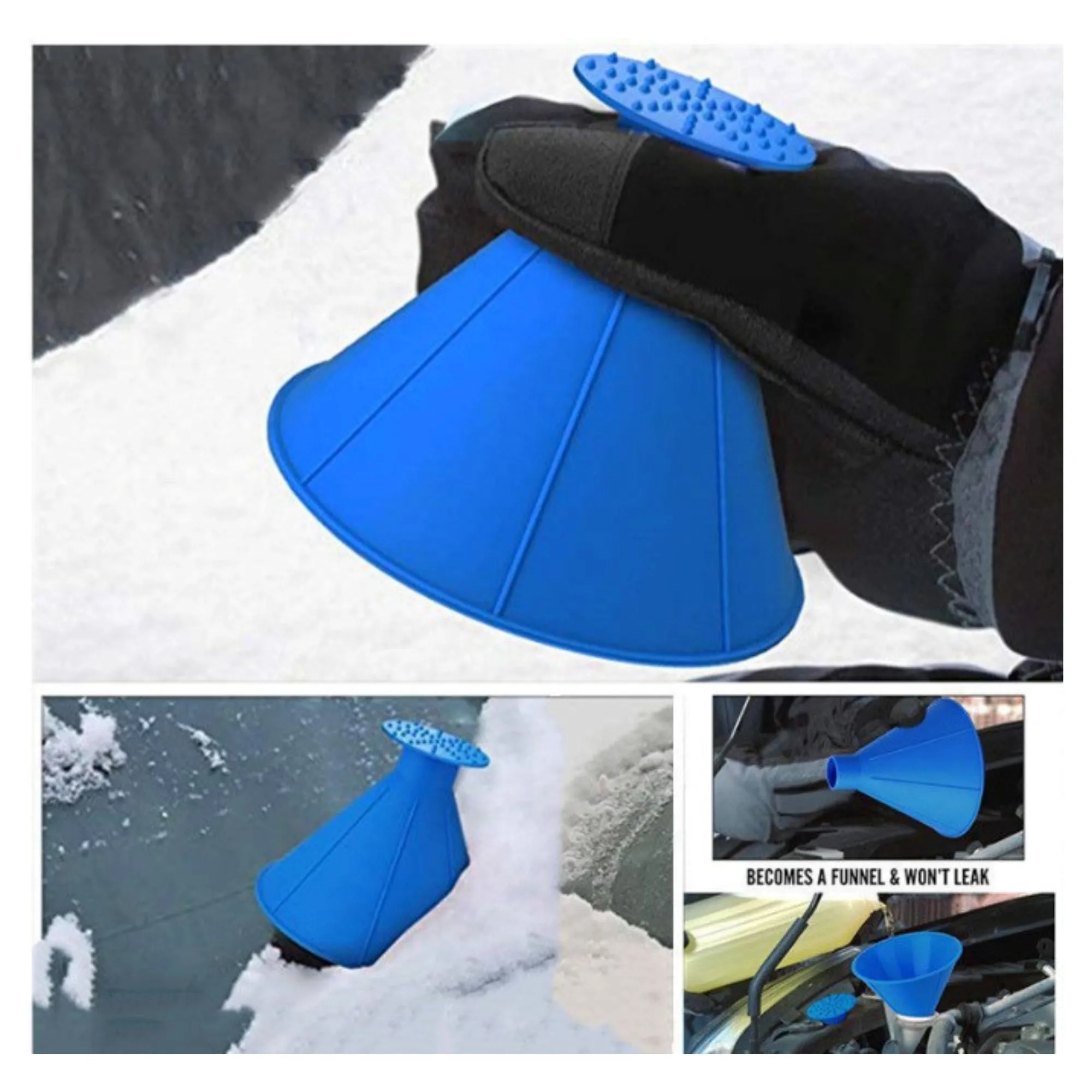 Multi Functional Car Snow And Frost scraper 3