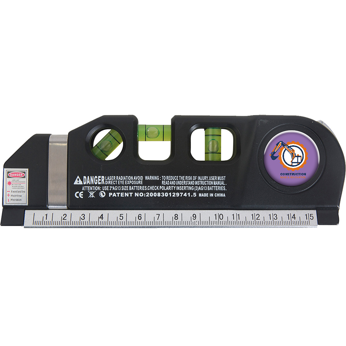 Laser Level with 8' Tape Measure 3