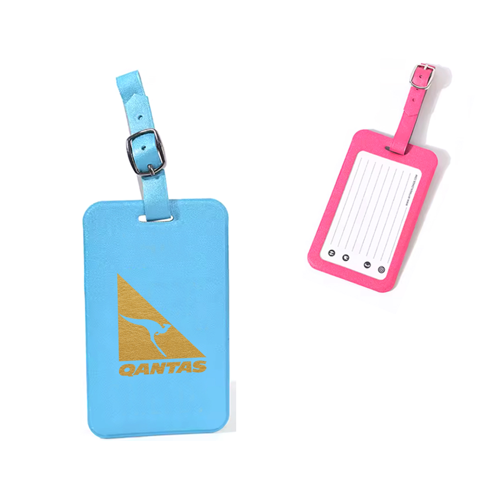 Classic Leather Luggage Tag 5