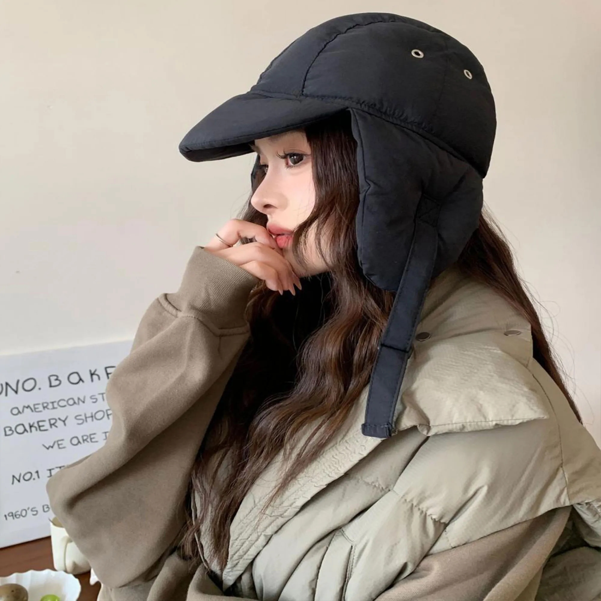 Warm Windproof Ear Flap Hat For Outdoor Sports 4