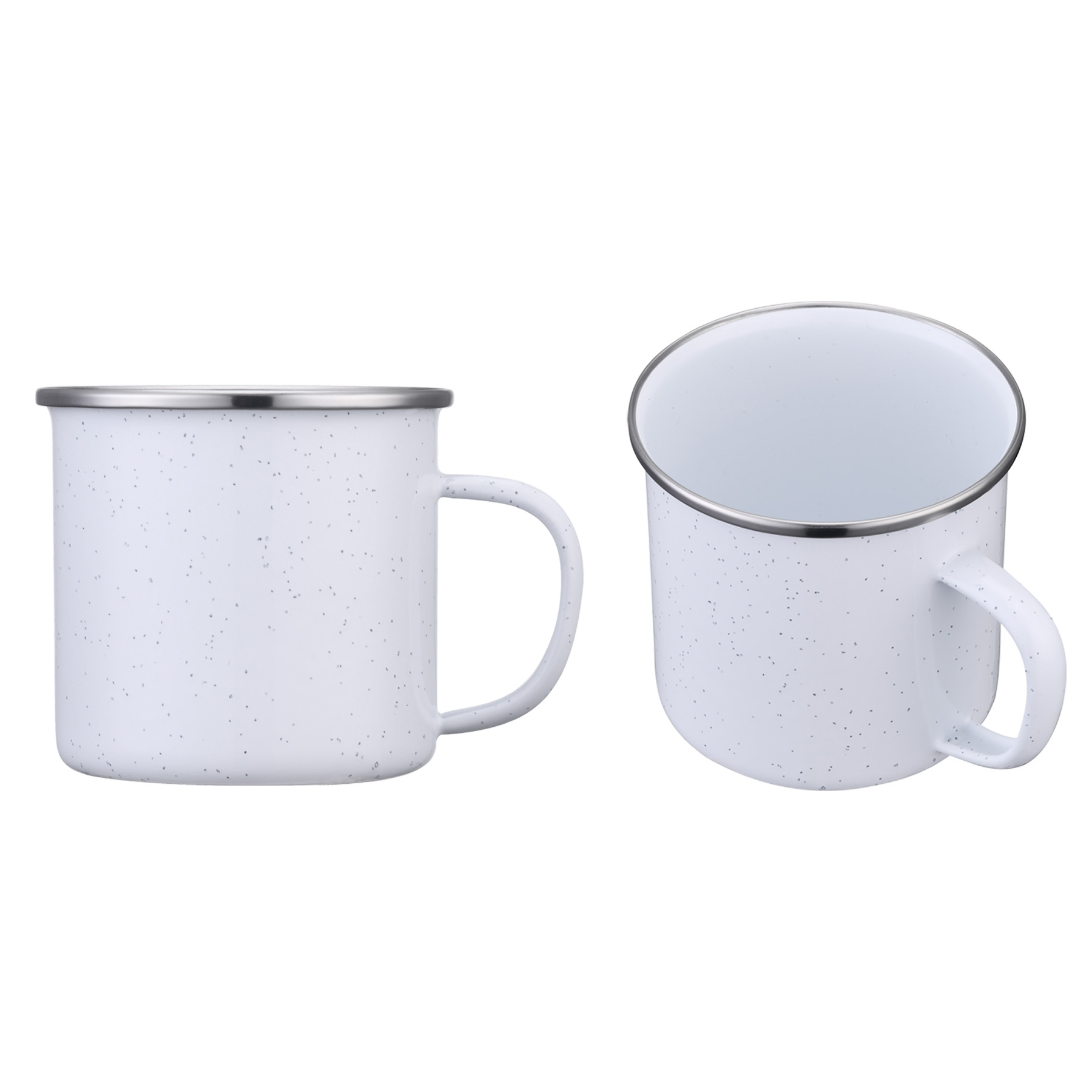 16 Oz. Enamel Mug with Stainless Steel Rim 5