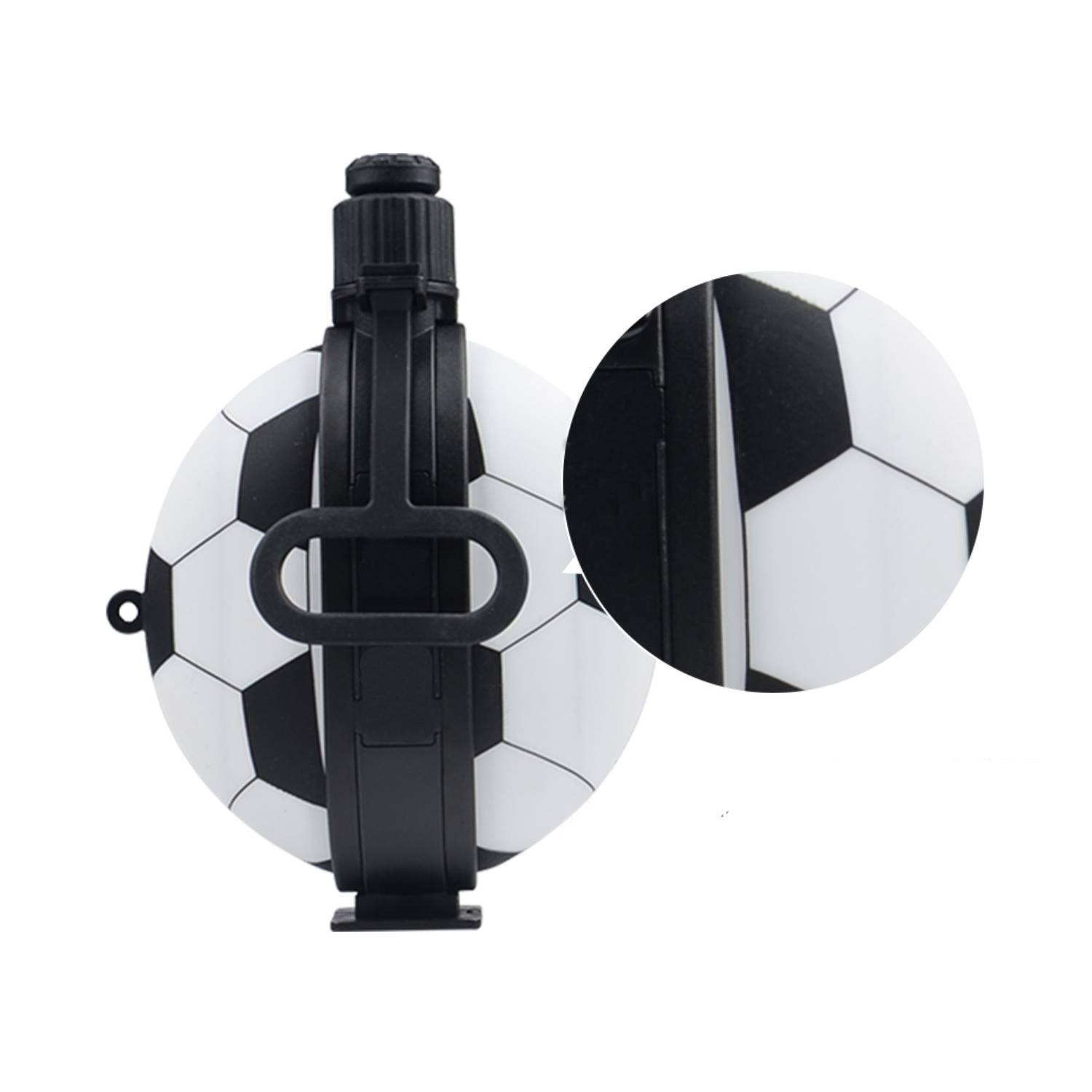 Football Shaped Collapsible Water Bottle, 19.8 oz. 4