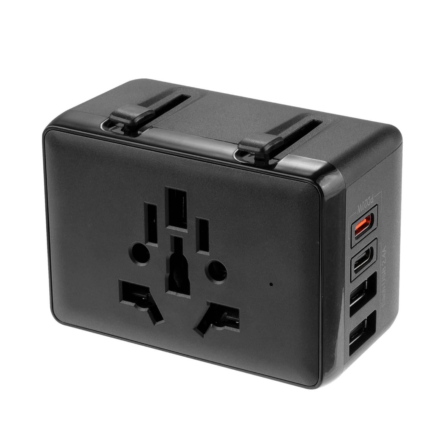 2 USB A 2 Type C PD20W Universal Travel Adapter 9