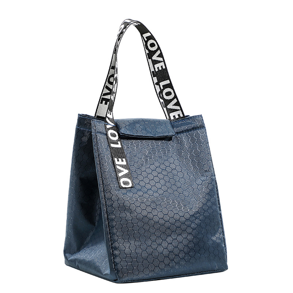 Insulated Lunch Bag Reusable Box For Office Work School 4