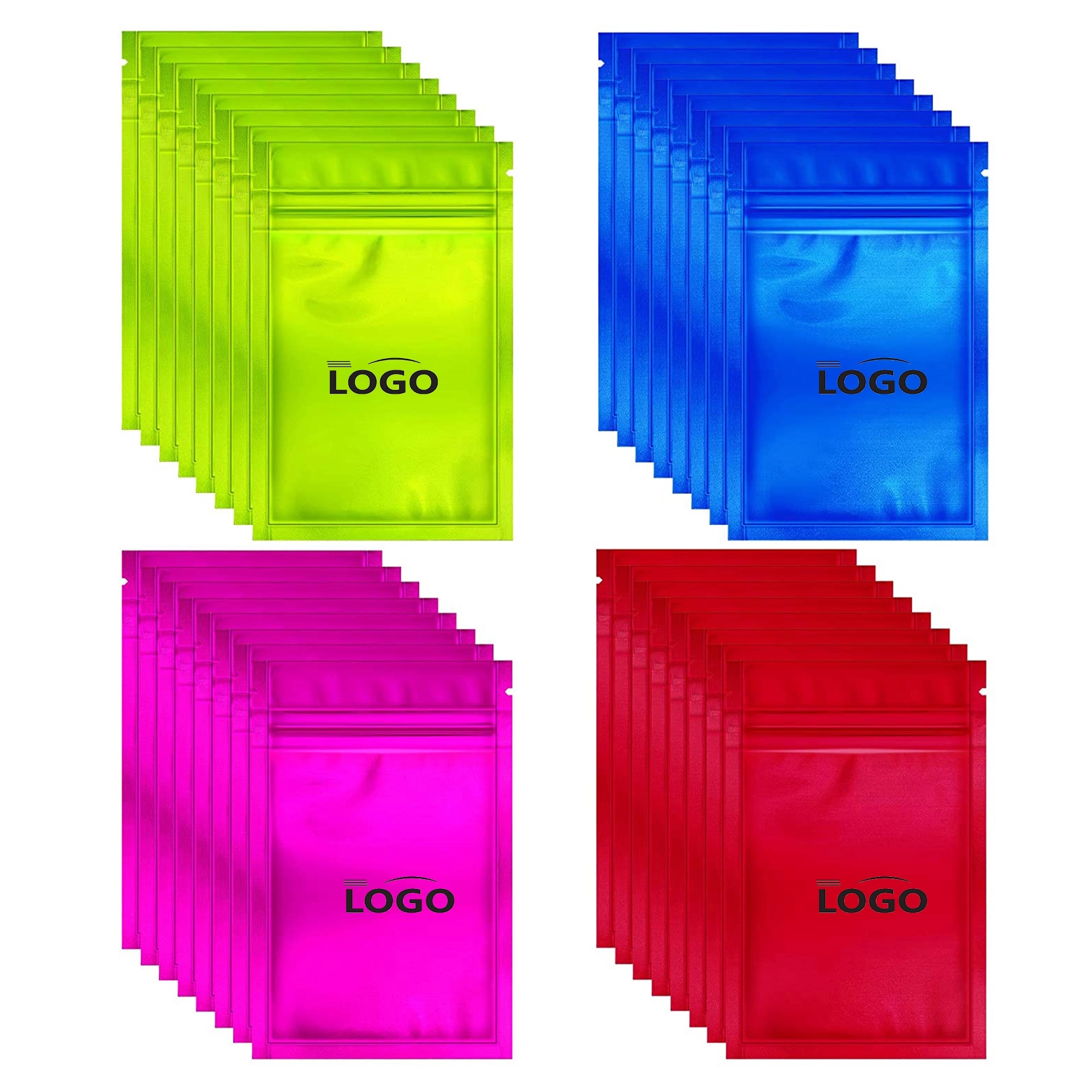 Reuseable Aluminum Foil Self Sealing Bag