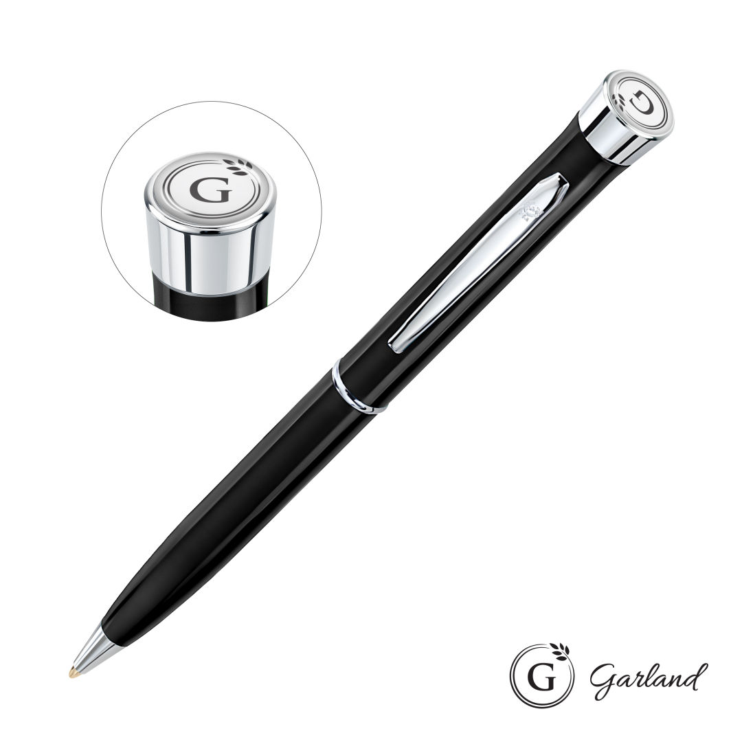 Garland® Color Twist Ballpoint Pen - Chrome Accent 7