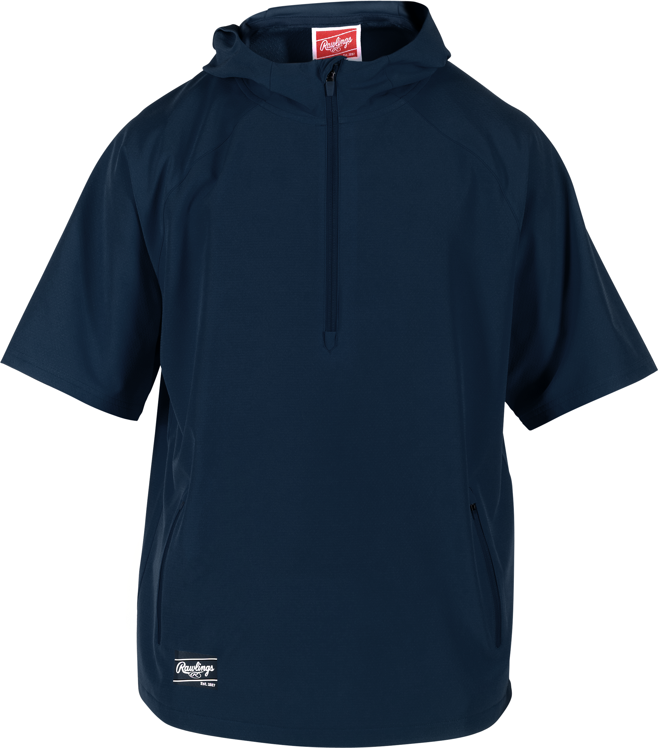 Rawlings Adult Colorsync Short Sleeve Hooded Jacket 2