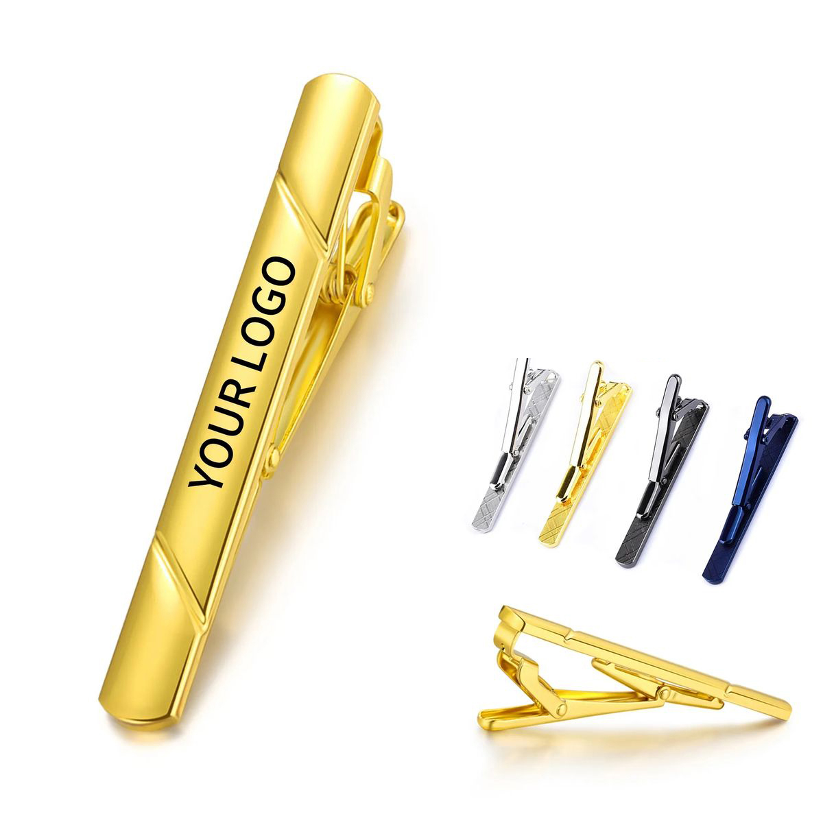 Copper Lightweight Dress Tie Clip 2