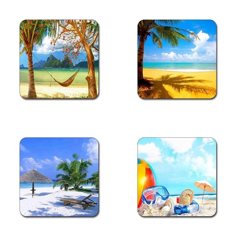 Square Neoprene Coaster 3.5" 7