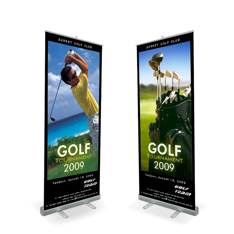 Retractable Roll-up Banner with Stand 2