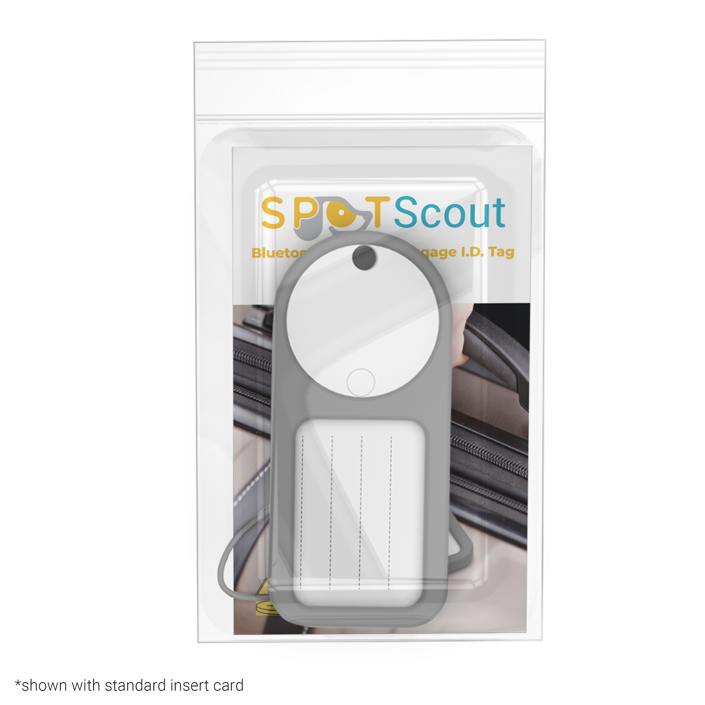 SpotScout: Combination Bluetooth Finder and luggage ID tag 5