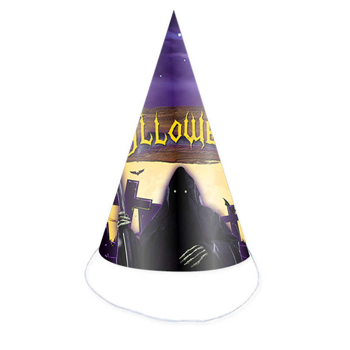 Custom Halloween Paper Party Hat 2