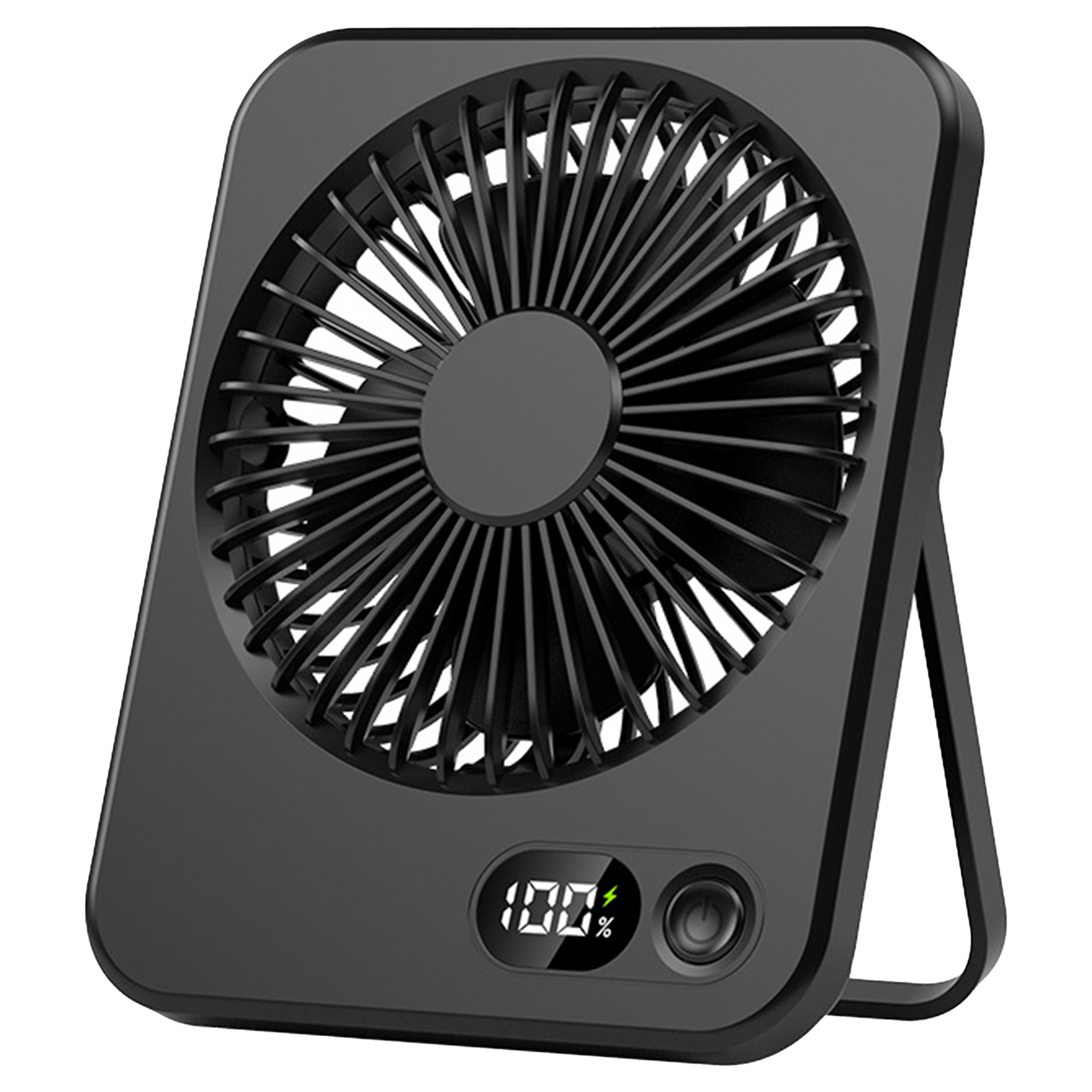 Plastic Ultra Thin Folding Handheld Desktop Fan 5