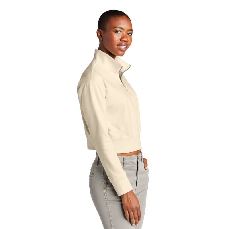District Women's V.I.T. Fleece 1/2-Zip, custom hoodie or sweatshirt with logo imprint 7
