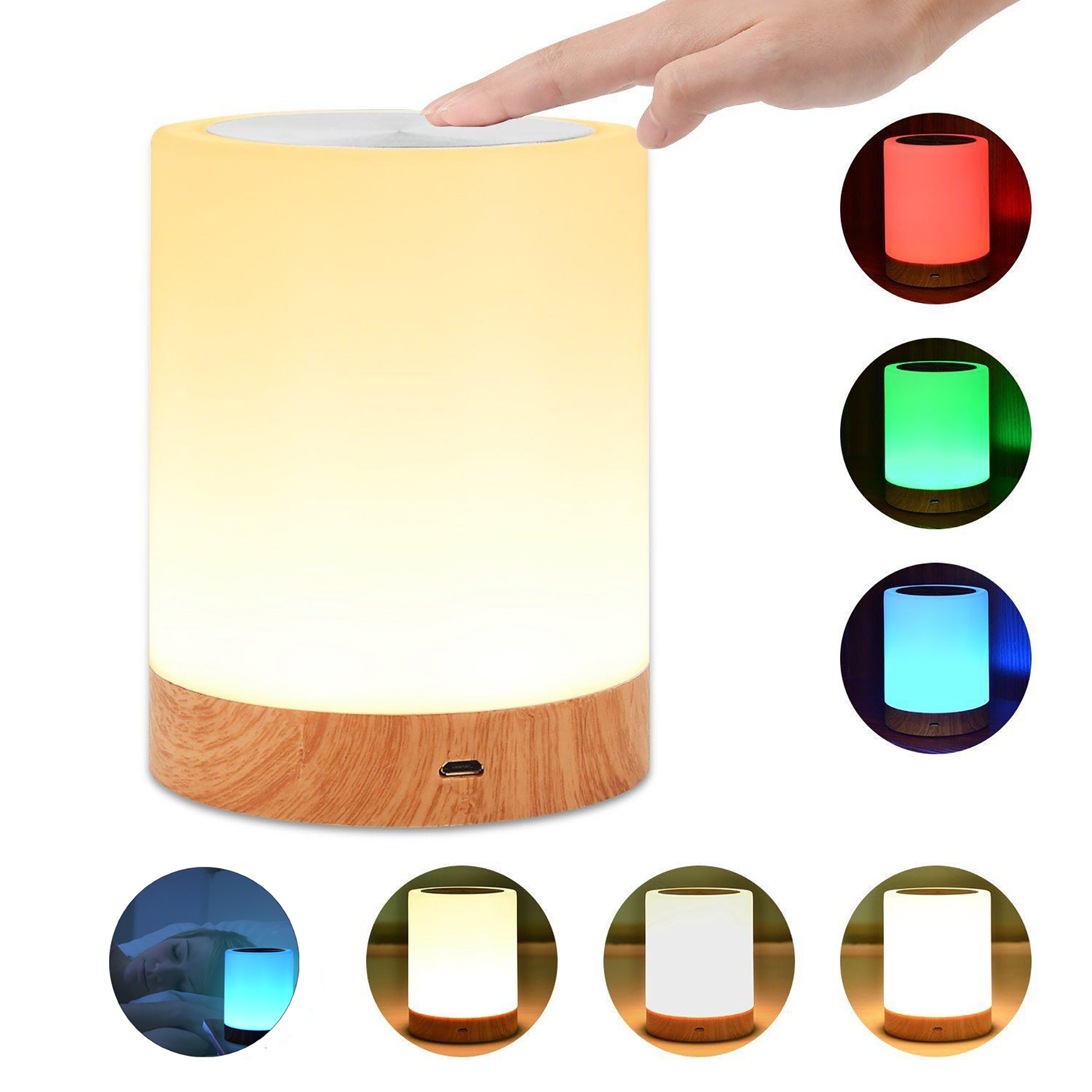 LED Colorful Charging Night Light 5