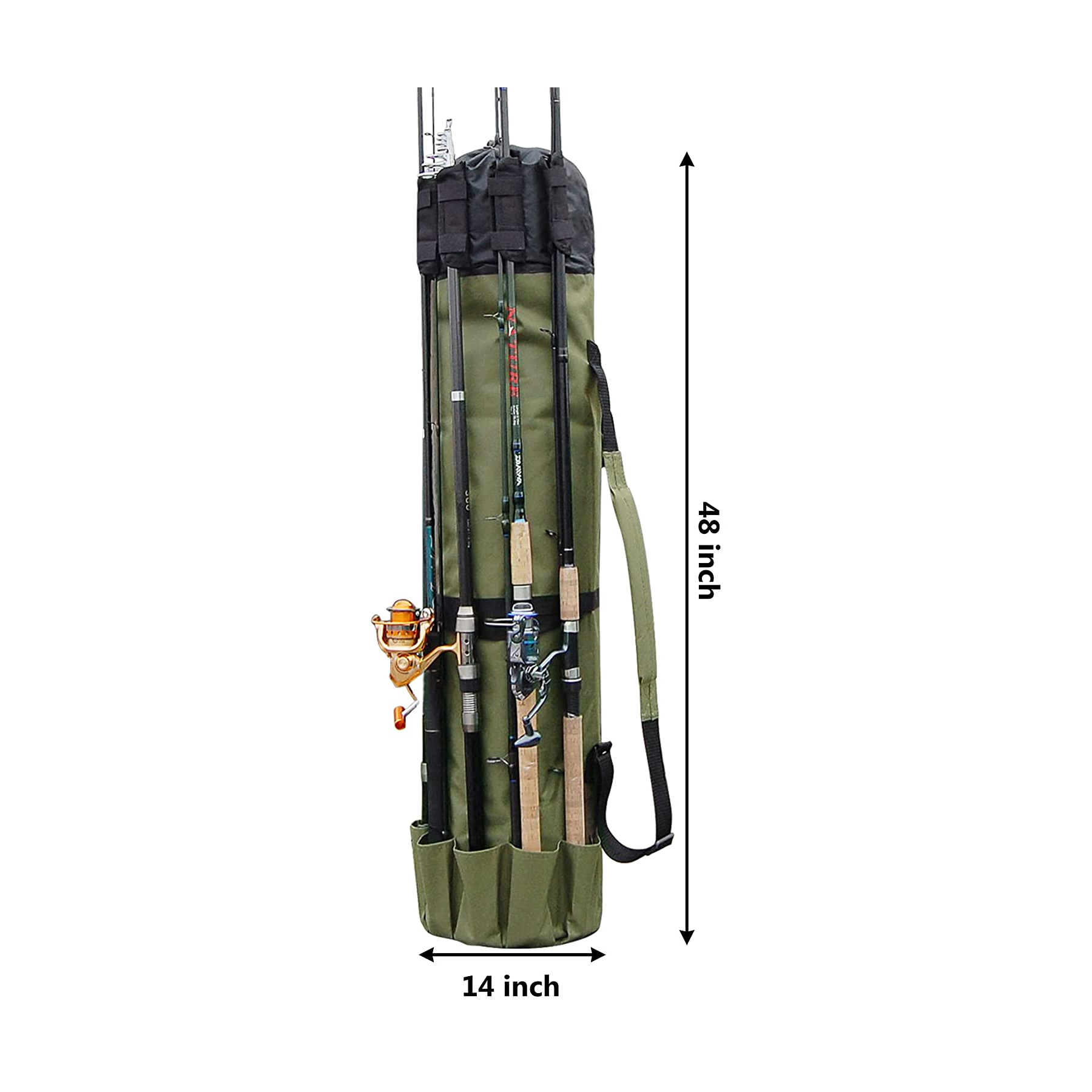 Waterproof Lightweight Fishing Rod Bag 3