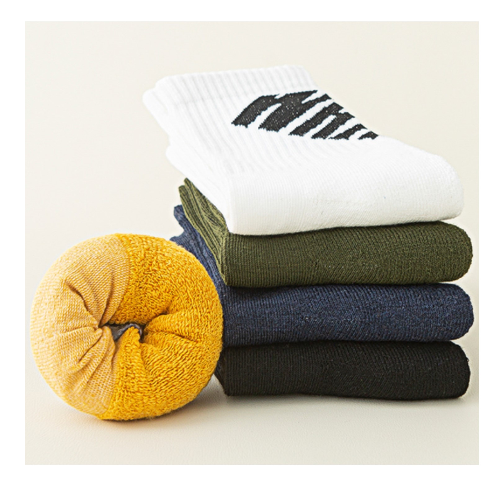 Plus Thick Sports Cotton Socks 5
