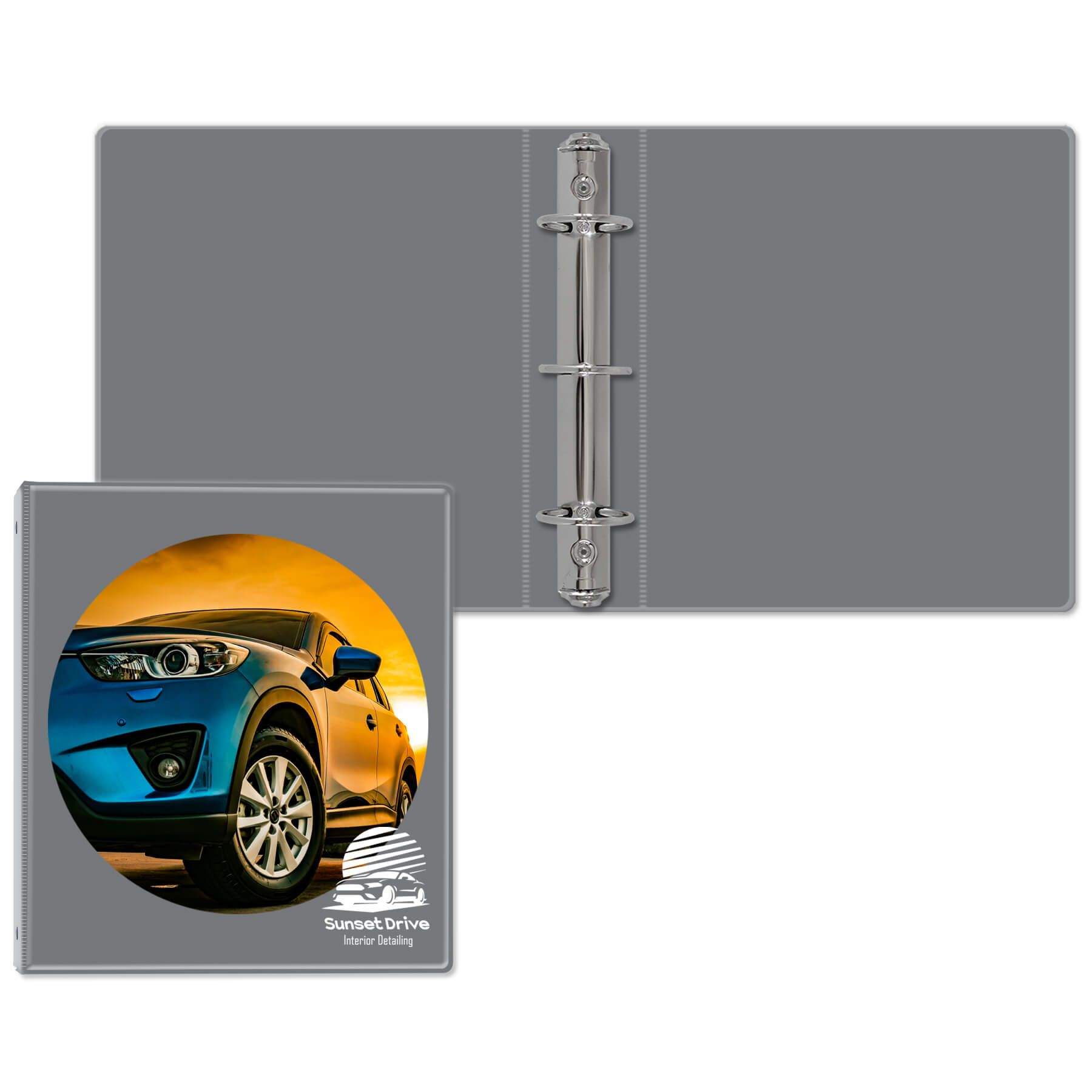 1 1/2" Express Round Ring Binder Junior 10