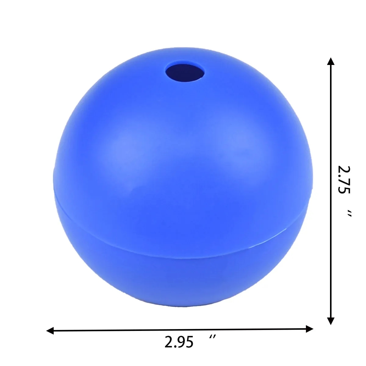 2.9'' Silicone Round Ice Cube Molds 4