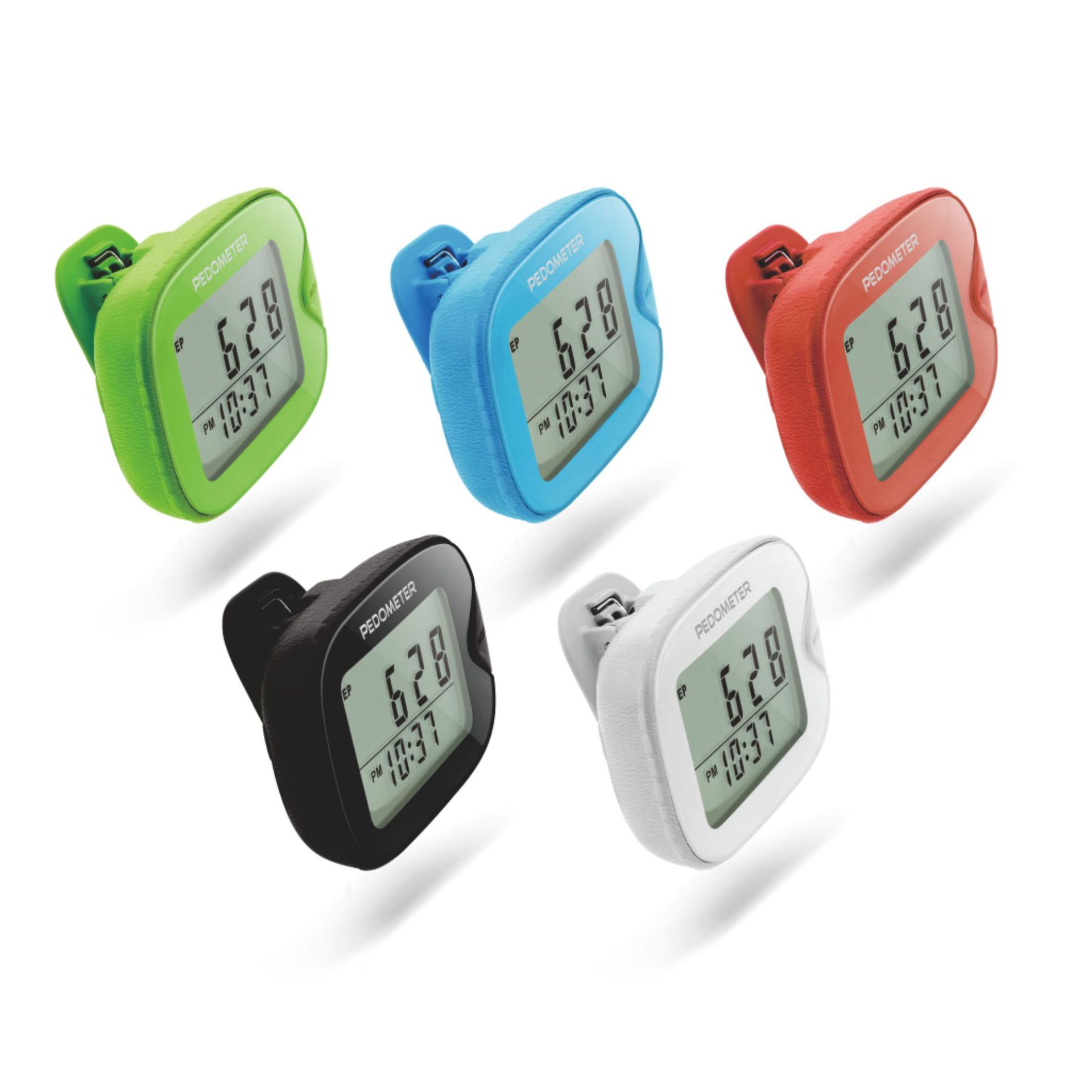 2D Pedometer with Clip 4